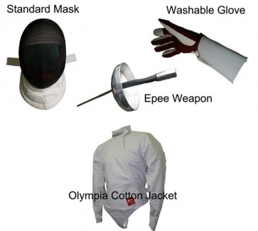 Flexible Epee Fencing Starter Set (4 Pieces or more). Create your Own Fencing Set. 