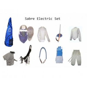 Flexible Electric Sabre Fencing Set. Create your Own Electric Fencing Set.